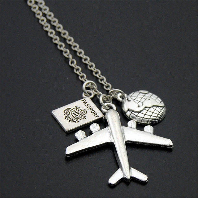 Earth Passport Global Travel Necklace