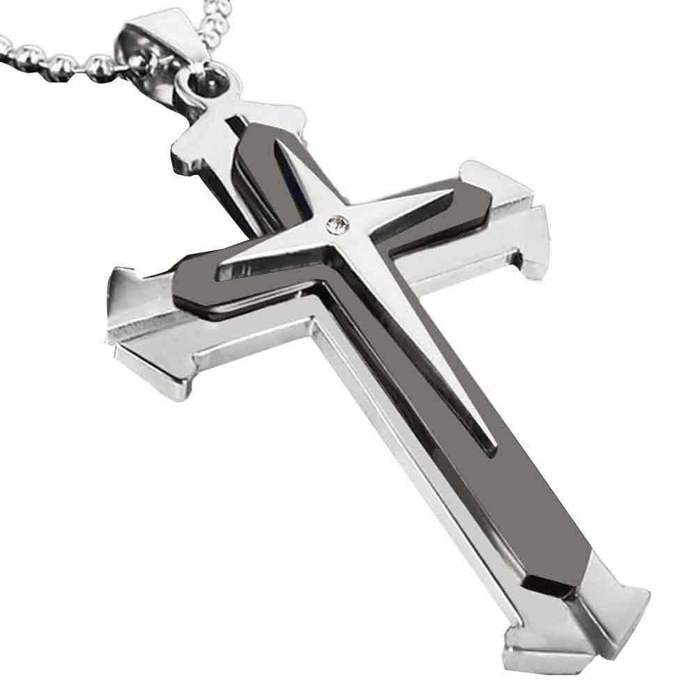 Fashionable Simple Cross Pendant Necklace