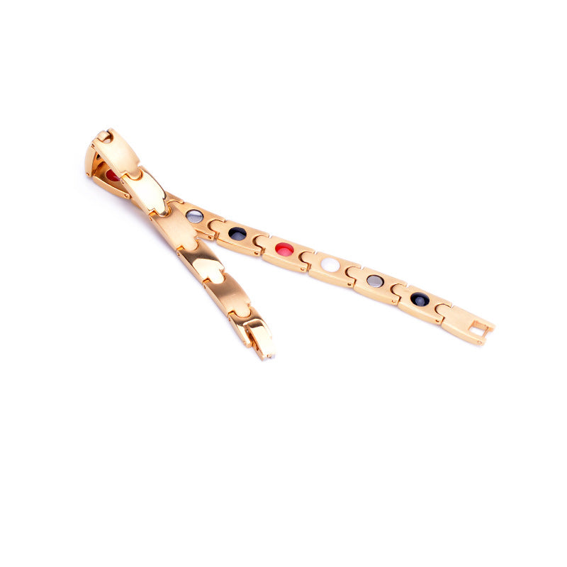 Stainless Steel Bracelet, Titanium Steel Ornament, Pure Bracelet, Germanium Magnet