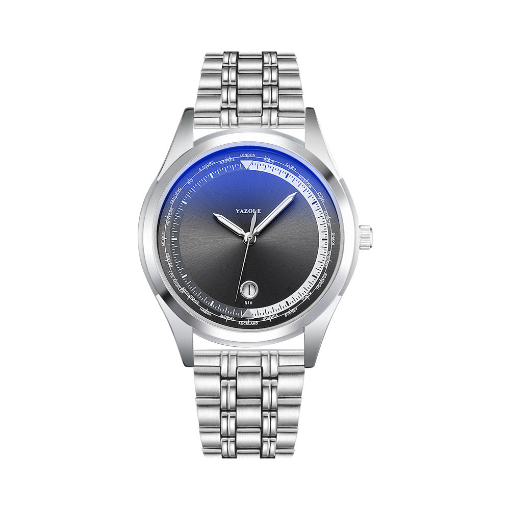 Men's Luminous Blue Ray Watch